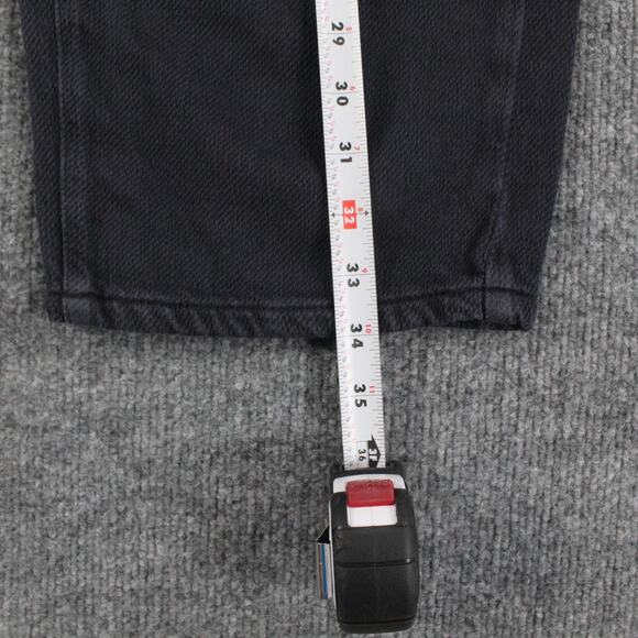 We The Free People Jeans Women 26 Osaka Mid Rise Barrel Crop Gray Baggy Boho Y2K - Picture 13 of 14